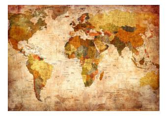 Wall Mural Old World Map