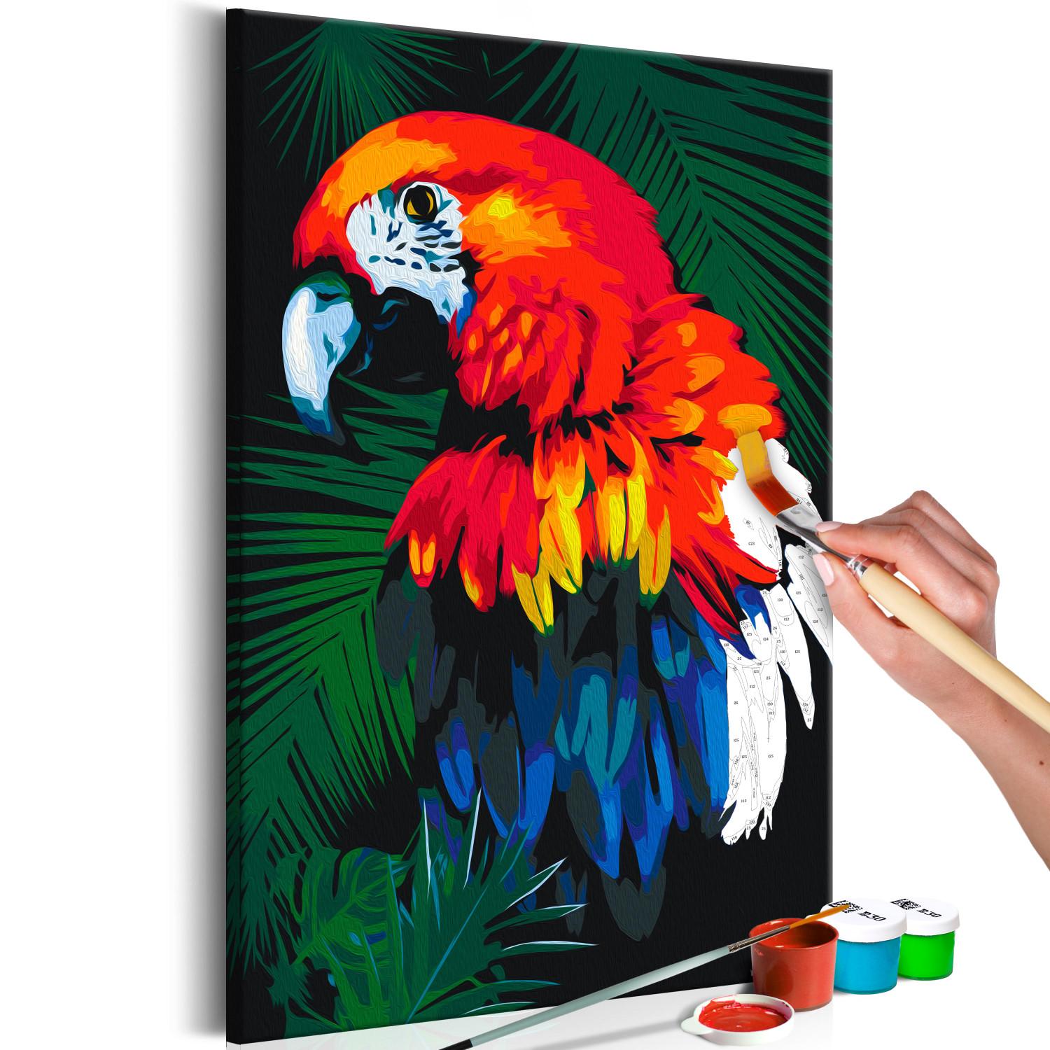 Paint by Number Kit Parrot