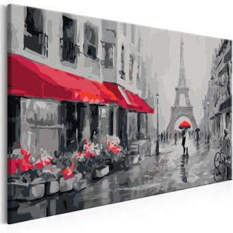 Paint by Number Kit Rainy Paris 
