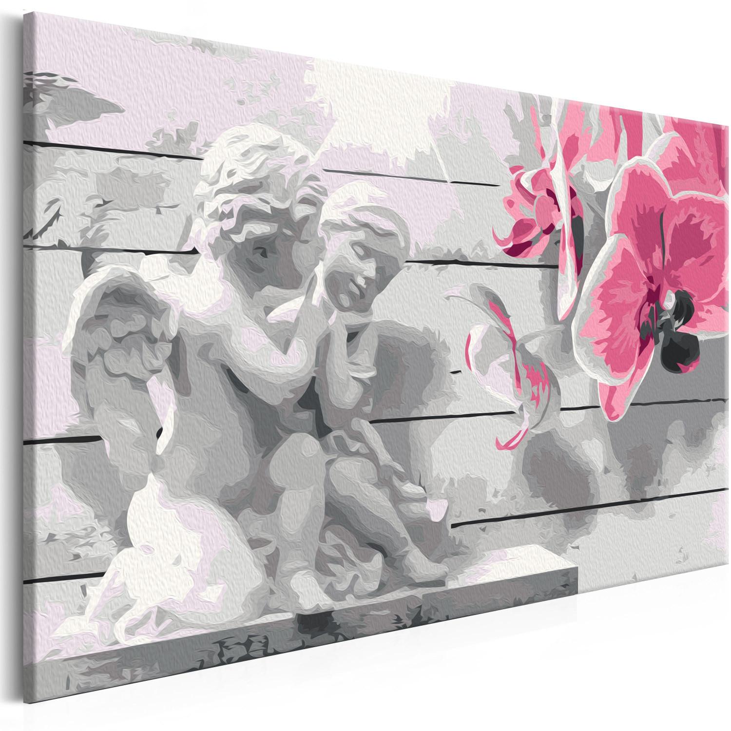 Paint by Number Kit Angels (Pink Orchid)