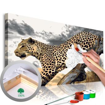 Paint by Number Kit Cheetah 