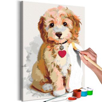 Paint by Number Kit Dog (Puppy)