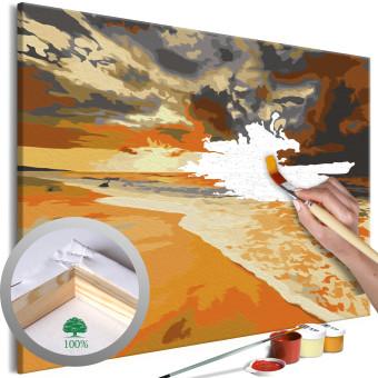 Paint by Number Kit Golden Beach
