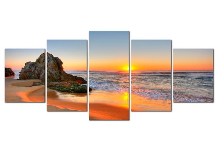 Canvas Print New Day (5 Parts) Wide