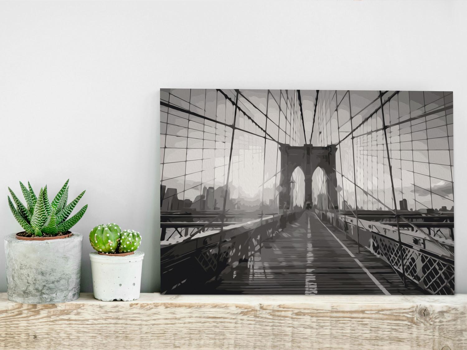Paint by Number Kit New York Bridge