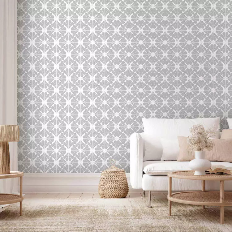 Wallpaper Floral Ornaments (Grey)