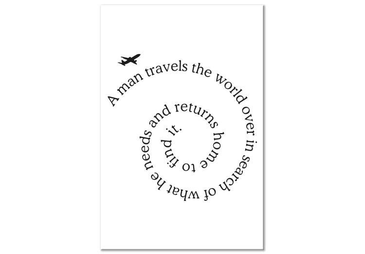 Canvas Print Traveller (1 Part) Vertical
