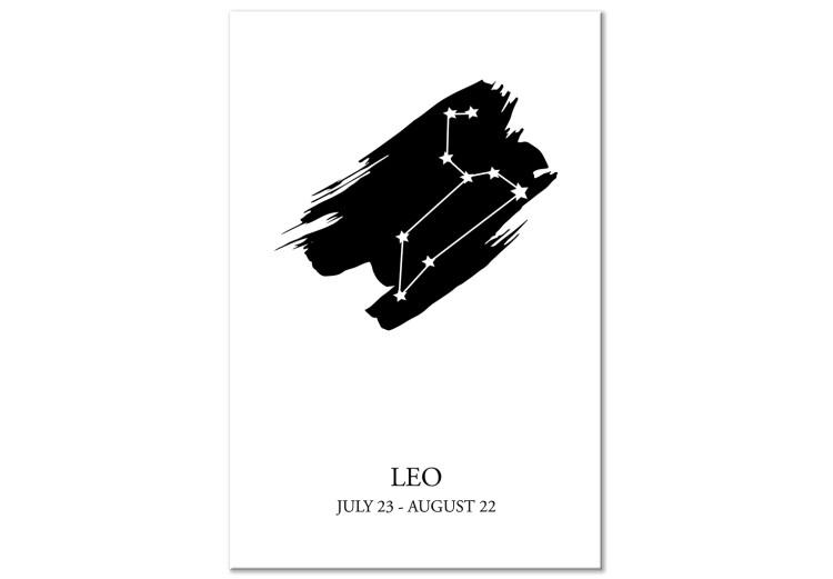 Canvas Print Zodiac Signs: Leo (1 Part) Vertical