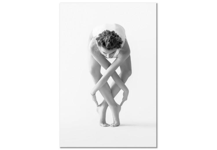 Canvas Print Art of Ballet (1-part) - Femininity and Grace in Dance Movements