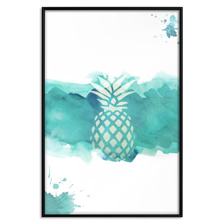 Poster Pineapple in Watercolours [Poster]