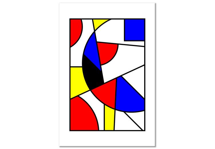 Modernist Burst of Colors (1-part) - Geometry in Vibrant Hues