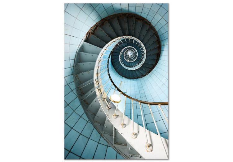 Canvas Print Spiral Stairs (1-part) - Architecture Photography in Light