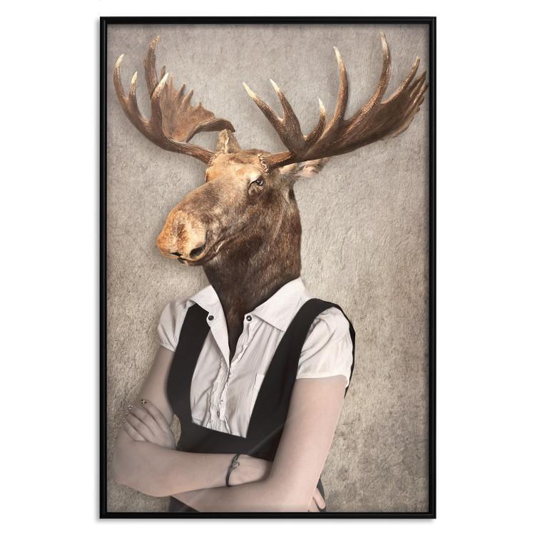Poster Brainy Moose [Poster]