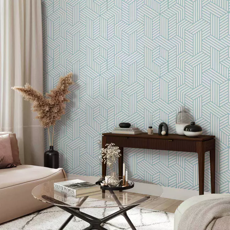 Wallpaper Geometric Weave