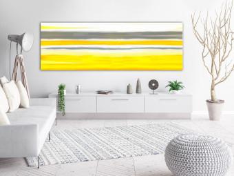 Canvas Artist's Paints (1-part) - Yellow Inspirations in Abstract Art