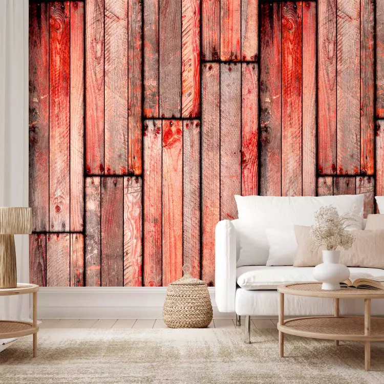 Wallpaper Coral Wood