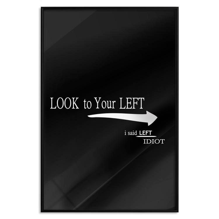 Poster Look to Your Left [Poster]