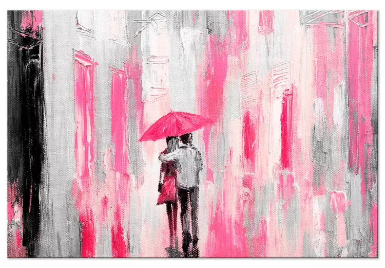 Umbrella in Love (1 Part) Wide Pink