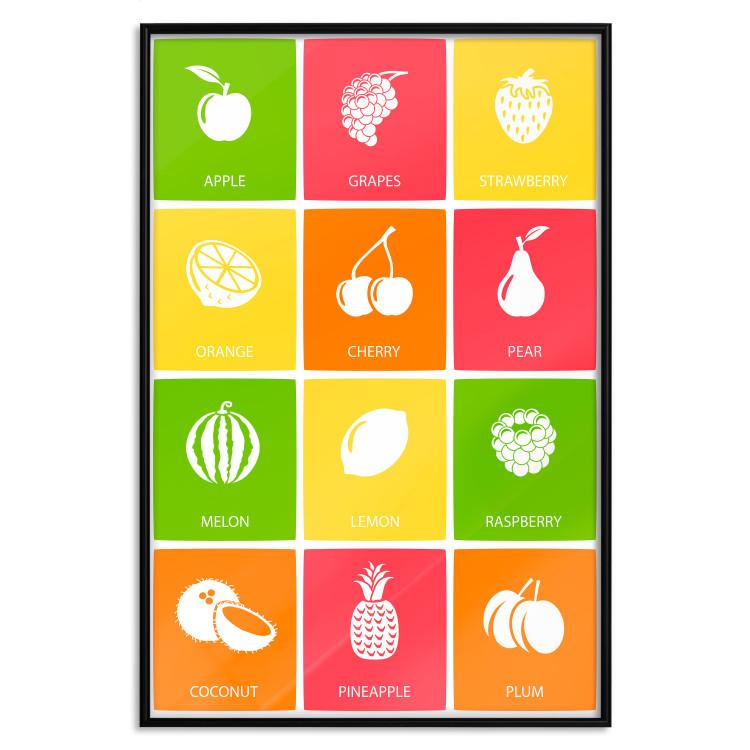 Poster Colourful Fruits [Poster]