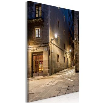 Canvas Charming Alley (1 Part) Vertical