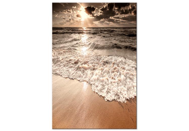 Canvas Print Space of Waves (1 Part) Vertical