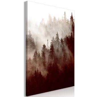 Canvas Brown Forest (1 Part) Vertical