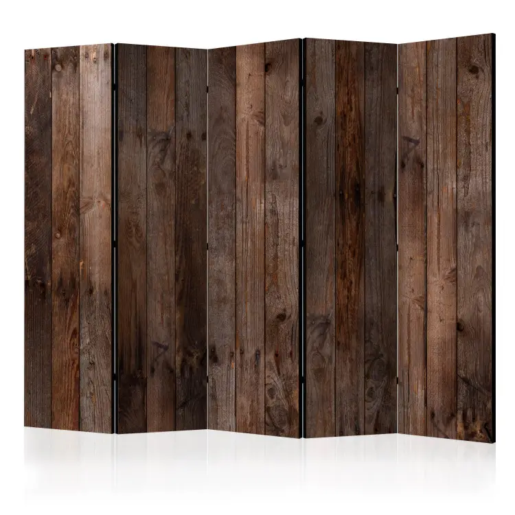 Wooden Hut II - dark brown wood