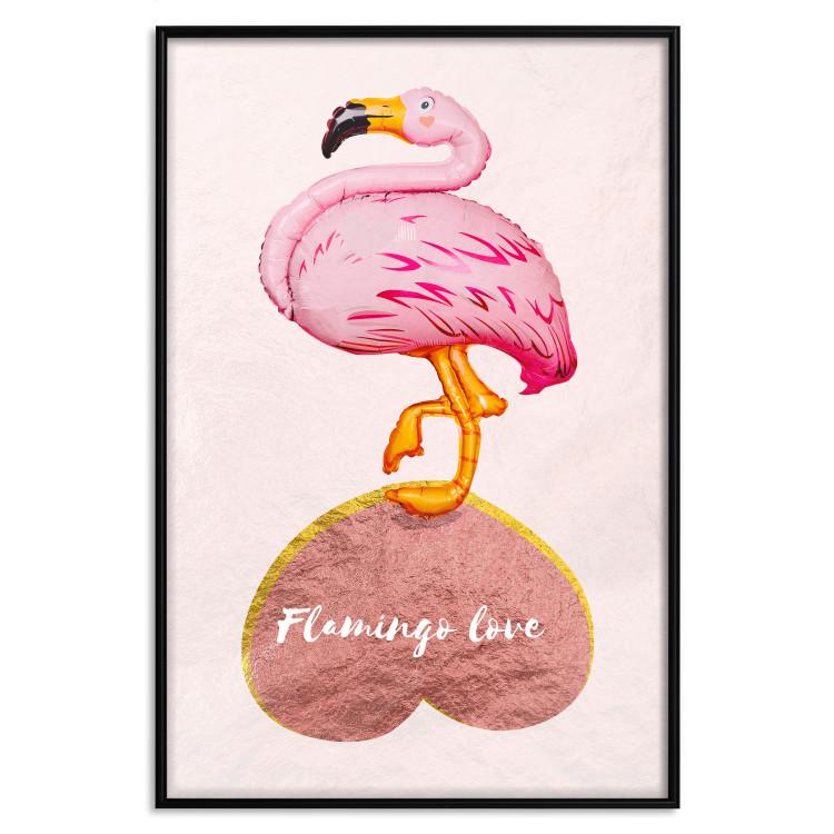 Poster Flamingo in Love [Poster]