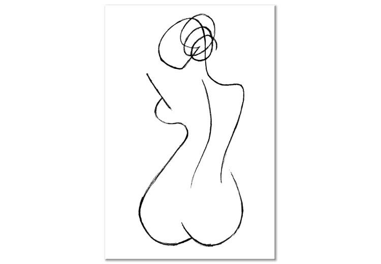 Canvas Print Female Shapes (1 Part) Vertical