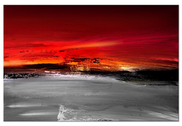 Large Canvas Print Crimson Landscape [Large Format]