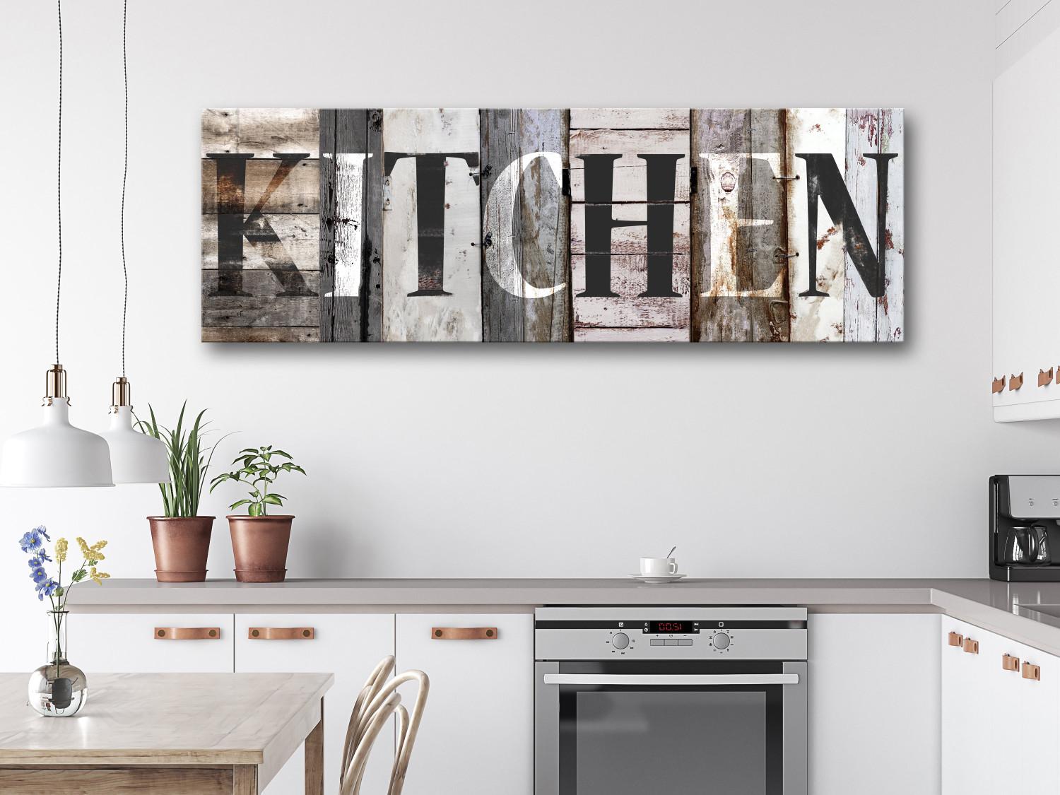 Canvas Board: Kitchen (1 Part) Narrow