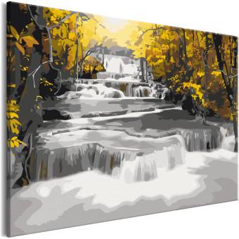 Paint by Number Kit Landscape mountain scene