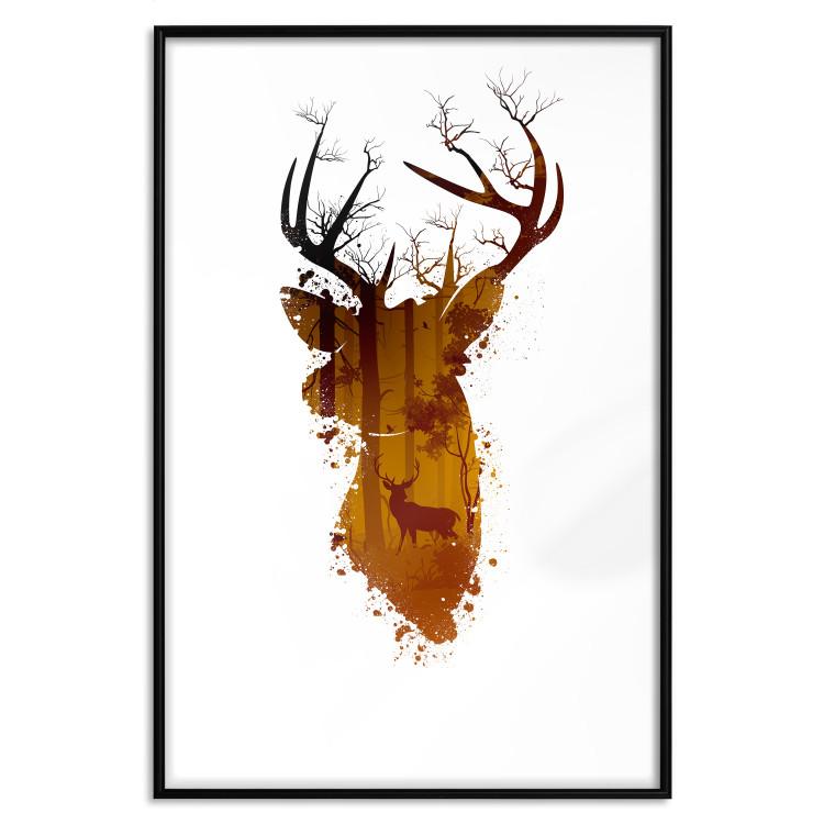 Poster Deer in the Morning [Poster]