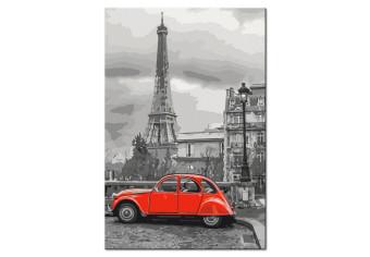 Paint by Number Kit Car in Paris