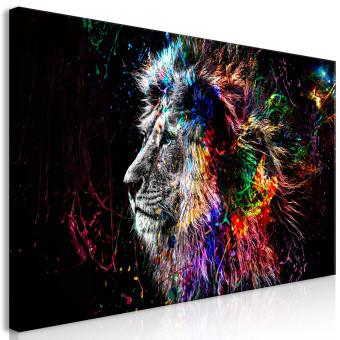 Large Canvas Crazy Lion II [Large Format]