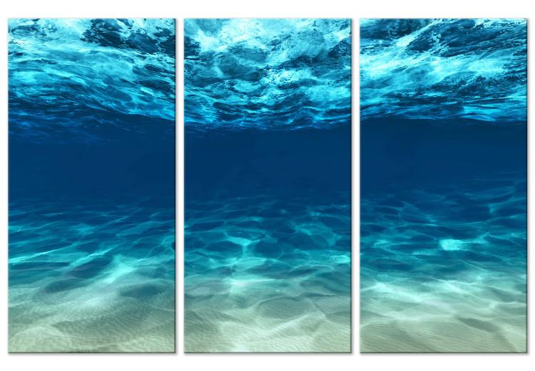 Canvas Print Ocean Glow (3 Parts)