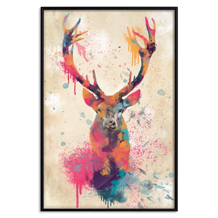 Poster Watercolor Deer [Poster]