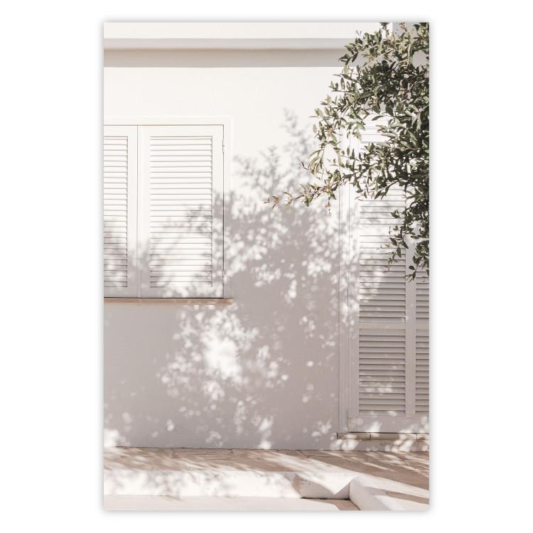 Fine Leaf Light - summer composition with plants against architecture backdrop