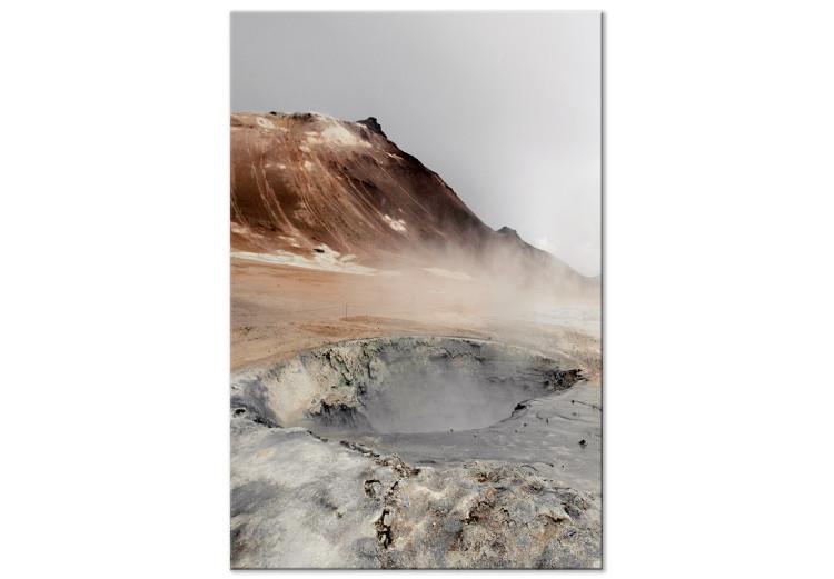 Canvas Print Hot Breath of the Earth (1 Part) Vertical