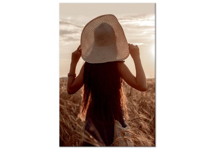 Late Harvest (1-piece) Vertical - woman at sunset