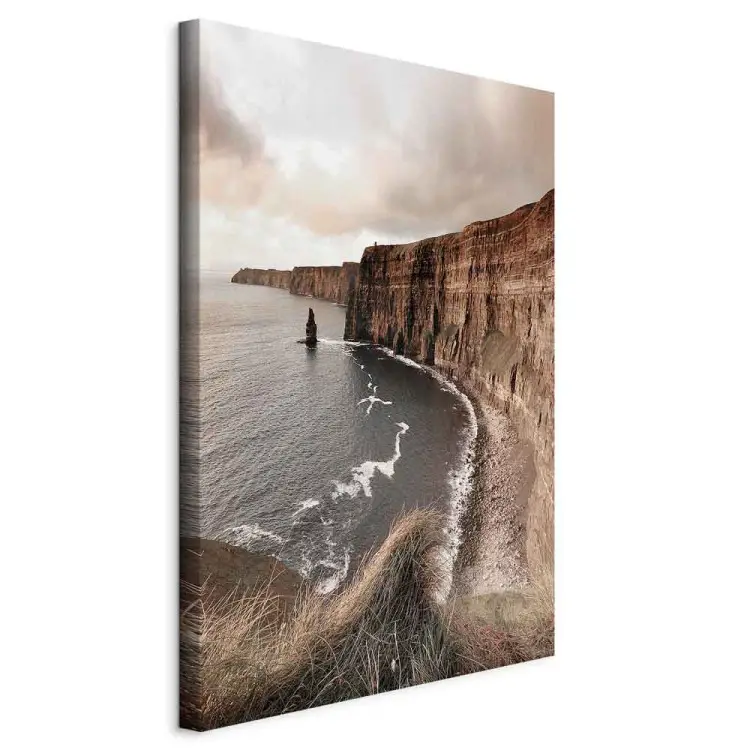Lonely Cliffs Vertical - seascape landscape