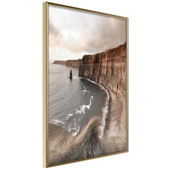 Gallery wall Solitary Cliffs - seascape with large cliffs against a clear sky
