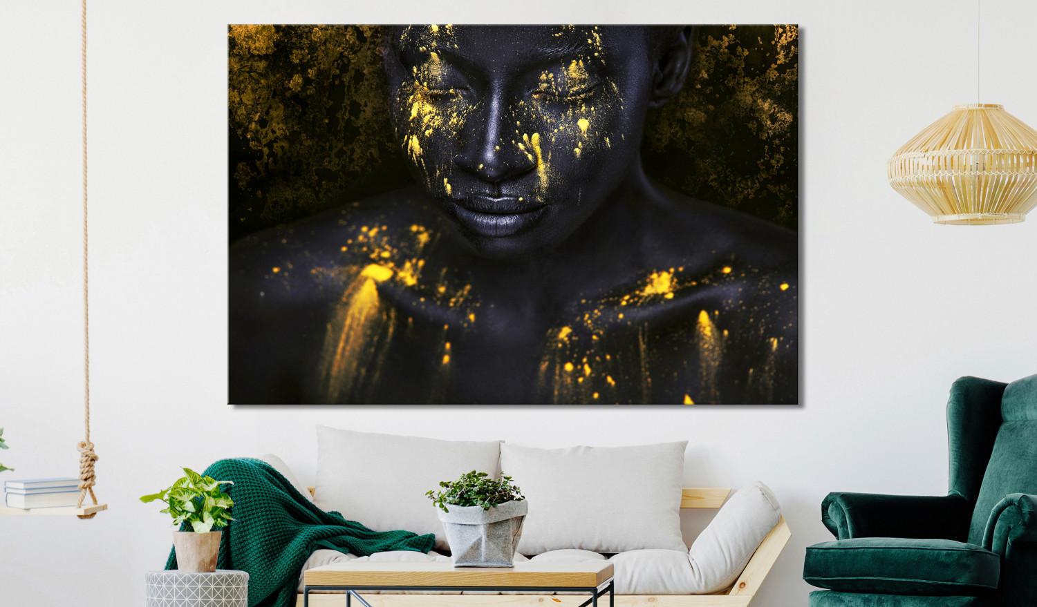 Large Canvas Bathed in Gold [Large Format]