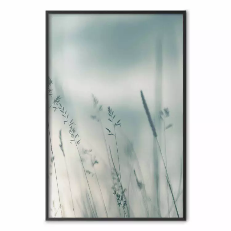 Tall Grass - a landscape of a meadow with tall grass in pastel colors