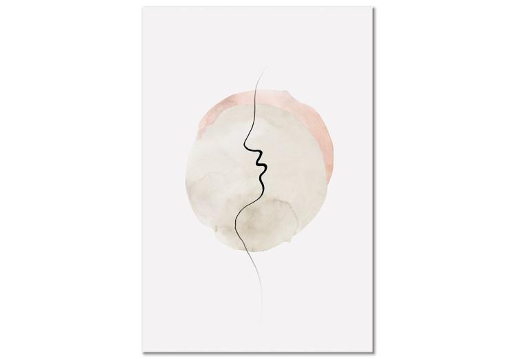 Canvas Print Edge of the Kiss (1 Part) Vertical