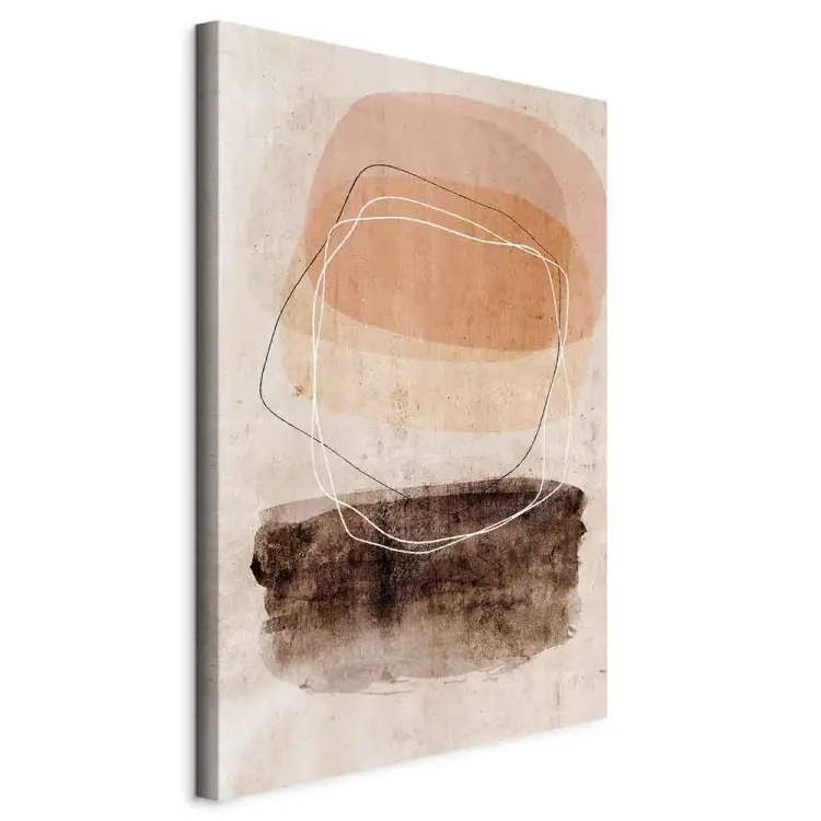 Rotational Motion Vertical - figure line art in a boho motif