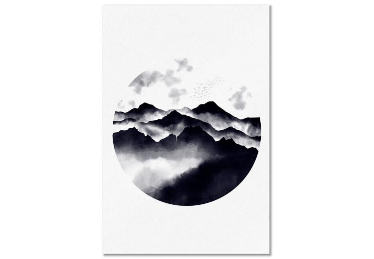 Canvas Print Mountain Landscape (1 Part) Vertical