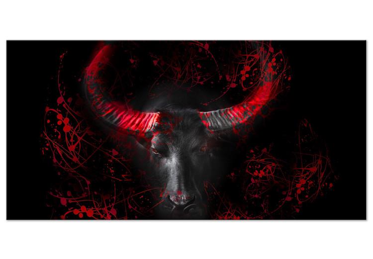 Large Canvas Print Enraged Bull - First Variant II [Large Format]