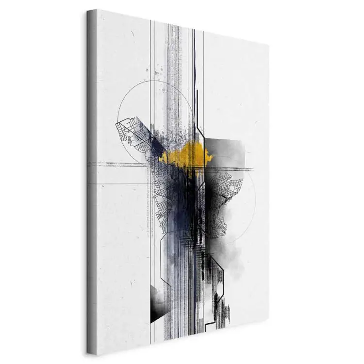 Sentimental Journey Vertical - industrial abstraction