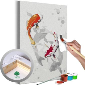 Paint by Number Kit Fish Dance